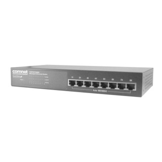 Fast Ethernet Switch verwaltet 8xRJ45 100Mbps 230VAC-Beschreibung lesen