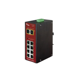 Switch Gigabit Industriell Gemanagt NS3550-8T-2S-V2, 8 Ports, 2x SFP 24VAC-Beschreibung lesen