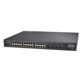 CWGE26FX2TX24MSPOE, Gigabit Switch, Managed, 19 Zoll, 22xRJ45, 2xRJ45/SFP, 2x SFP, PoE+, 230VAC, -10°C bis +60°C-Beschreibung lesen