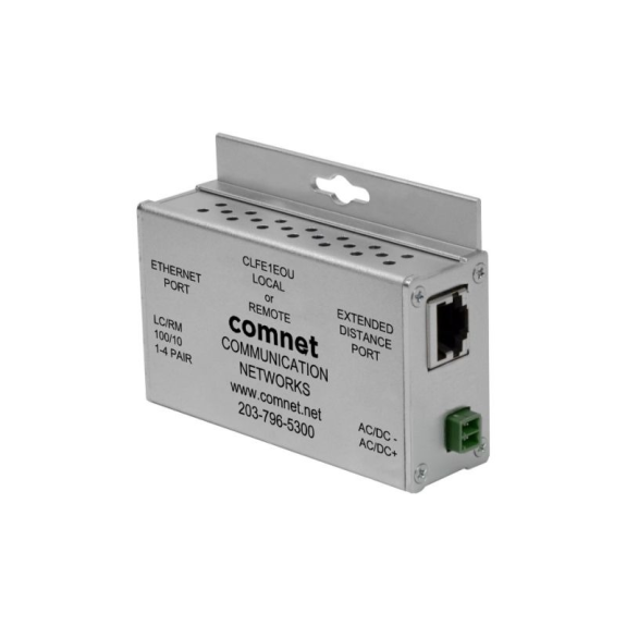 Ethernet-Übertragungssystem CLFE1EOU, 1 Kanal, UTP, PoE, 10/100 MBit, -40+75°C, Mini-Beschreibung lesen