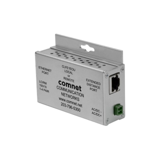 Ethernet-Übertragungssystem CLFE1EOU, 1 Kanal, UTP, PoE, 10/100 MBit, -40+75°C, Mini-Beschreibung lesen