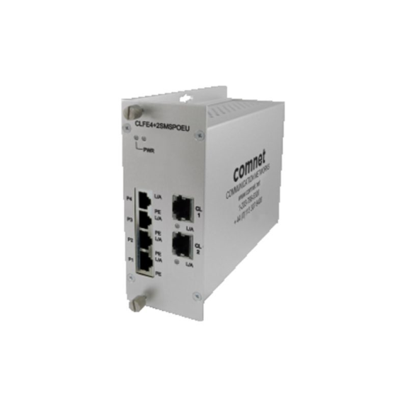 CLFE4+2SMSU ComNet, Switch, Self Managed, 4x RJ45 10/100Mbit, 2x UTP, 48VDC CLFE4+2SMSU ComNet, Switch, Self Managed, 4x RJ45 10/100Mbit, 2x UTP, 48VDC-Beschreibung lesen