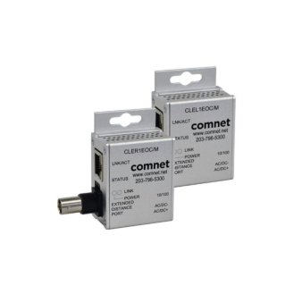 Ethernet über Koax Empfänger CLEK11EOC, Kit 1 Kanal, 10/100 MBit, 0+50°C, Ultra Mini-Beschreibung lesen