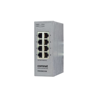 Managed Gigabit Switch CNGE8MS/DIN, 8xRJ45, DIN-Schienenmontage-Beschreibung lesen