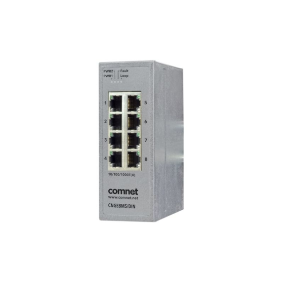 Managed Gigabit Switch CNGE8MS/DIN, 8xRJ45, DIN-Schienenmontage Managed Gigabit Switch CNGE8MS/DIN, 8xRJ45, DIN-Schienenmontage-Beschreibung lesen