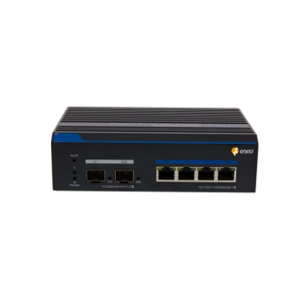 IAM-5SG1004MMA , Gigabit Switch, Managed, 120W, 4x PoE, 2x SFP, 1000Mbps, Industrie Design, -40 GradC~+75 GradC-Lire la description