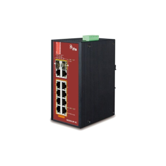Switch Ethernet Gigabit Industriell NS2052-8P-2C, 8 Ports, 2xRJ45/SFP Uplink Combo-Beschreibung lesen