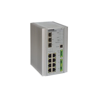CNGE11FX3TX8MSPOE, Gigabit Switch, Managed, PoE 30W, 8x RJ45 10/100/1000Mbps, 3x SFP 100/1000Mbps, DIN-Beschreibung lesen