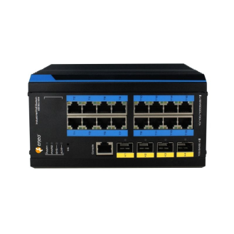 IAM-5SE1016IMA , Gigabit Switch, Managed, 360W Layer 3, 16xPoE, 4x SFP 10G, Industrie Design-Beschreibung lesen