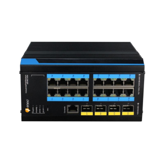 IAM-5SE1016IMA , Gigabit Switch, Managed, 360W Layer 3, 16xPoE, 4x SFP 10G, Industrie Design-Beschreibung lesen