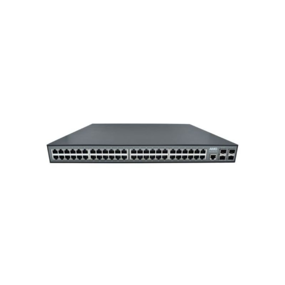 Managed Switch AMG510-48GAT-4XS-P860, 48 x 1GBT 30W PoE (860W max.), 4 x 1/10GFX SFP Slots Managed Switch AMG510-48GAT-4XS-P860, 48 x 1GBT 30W PoE (860W max.), 4 x 1/10GFX SFP Slots-Beschreibung lesen