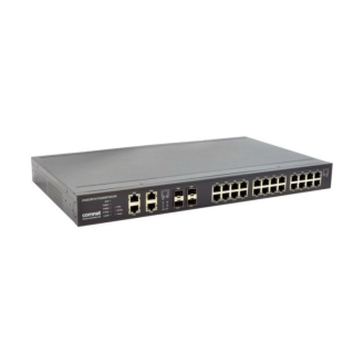 CNGE28FX4TX24MS2, Gigabit Switch, Managed, 19 Zoll, 24xRJ45, 4xSFP, 48VDC-Beschreibung lesen