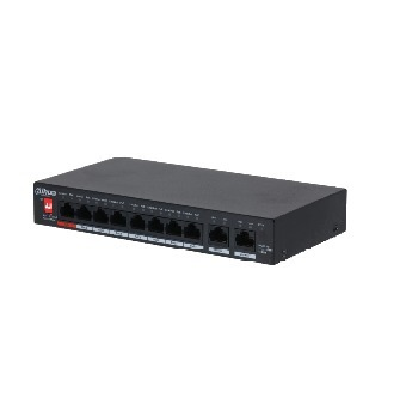 Dahua - PFS3010-8GT-96-V2 - Switch - 8 PoE-GB, - 10 Port PoE Gigabit Switch - 8x PoE Ethernet Port 10/100/1000 Mbps - 2 Dahua - PFS3010-8GT-96-V2 - Switch - 8 PoE-GB, - 10 Port PoE Gigabit Switch - 8x PoE Ethernet Port 10/100/1000 Mbps - 2-Beschreibung lesen