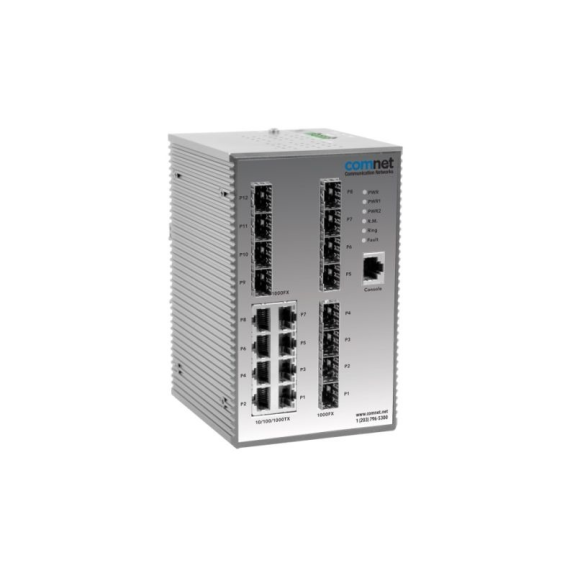 Gigabit-Switch Managed 19 Zoll mit 12x SFP und 8x 100/1000Mbps Ports Gigabit-Switch Managed 19 Zoll mit 12x SFP und 8x 100/1000Mbps Ports-Beschreibung lesen