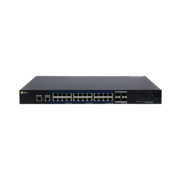 IAR-7SG1024MMB , Gigabit Switch, Managed, 390W, 24x PoE, 4x SFP, 10/100/1000 Mbps, 19 Zoll, 1HE-Beschreibung lesen