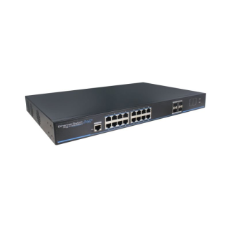 IAR-7SE2016MMA , Gigabit Switch, Managed, 250W, 16x PoE, 4x SFP, 1000Mbps, Wand-/Rackmontage, Desktop-Beschreibung lesen