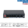 Dahua - PFS3006-4GT-60-V2 - Switch - 4 PoE-GB, - 6 Port PoE Gigabit Switch - 4x PoE Ethernet Port 10/100/1000 Mbps - 2x