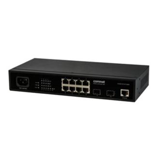 Managed Gigabit Switch CWGE10FX2TX8MS, 8xRJ45, 2xSFP, 19 Zoll, 1RU, 230VAC-Beschreibung lesen