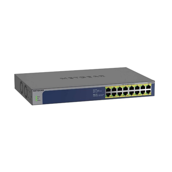 16-Port Gigabit Ethernet unmanaged PoE+ Switch GS516PP-100EUS-Beschreibung lesen