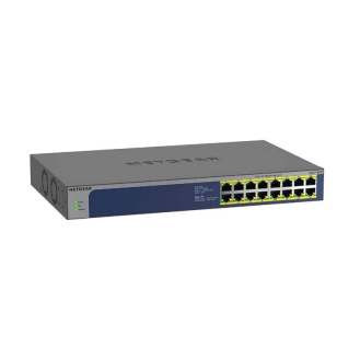 16-Port Gigabit Ethernet unmanaged PoE+ Switch-Beschreibung lesen