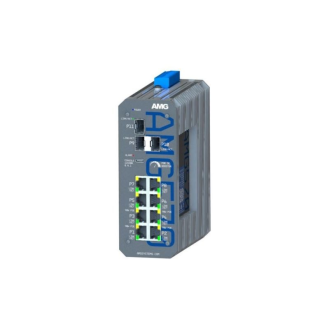 Industrieller managed Switch AMG570-4GBT-4G-3S-P190-LV, 8x 1GBT POE, 4x90W, 3 x 1/2,5GFX SFP Slots, 190W@1-Beschreibung lesen