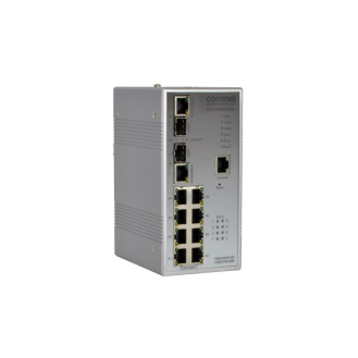Switch Gigabit CNGE2FE8MSPOEplus, verwaltet, 8xRJ45 100Mbps, 2xRJ45/SFP 1000Mbps, PoE+-Beschreibung lesen