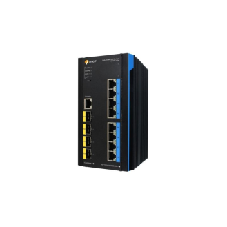 Switch Gigabit IAM-6SE1008IMA, Managed, 240W, Layer 3, 8xPoE, 4x SFP 10G, Industrie Design-Beschreibung lesen