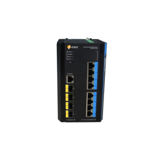 Switch Gigabit IAM-6SE1008IMA, Managed, 240W, Layer 3, 8xPoE, 4x SFP 10G, Industrie Design-Beschreibung lesen