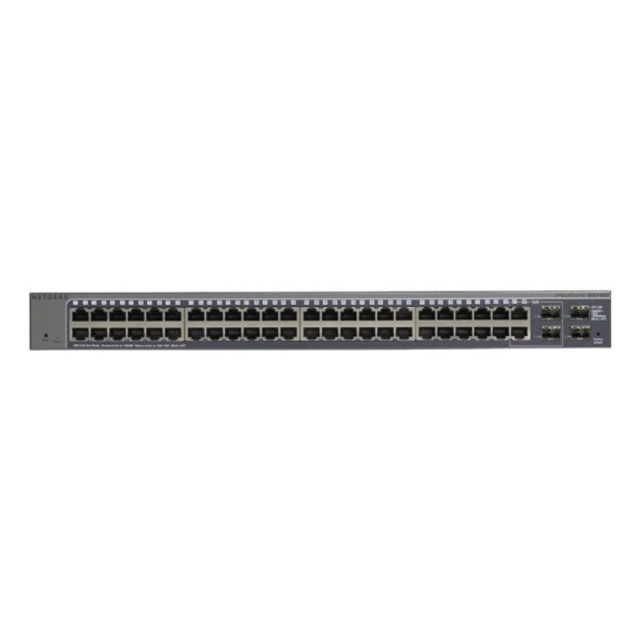 GS748T-500EUS Netgear, Gigabit Switch, 48x RJ45 GBit, smart managed, 2x SFP, 2x SFP shared GS748T-500EUS Netgear, Gigabit Switch, 48x RJ45 GBit, smart managed, 2x SFP, 2x SFP shared-Beschreibung lesen