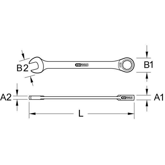 503.4253 G+ Ringmaulschlüssel, 38mm 503.4253 G+ Ringmaulschlüssel, 38mm-Beschreibung lesen