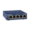 GS105GE Netgear, unmanaged Switch 5 Gigabit Ports, Externes Netzteil, Lüfterlos