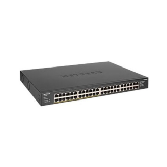 48-Port Gb unmanaged PoE+ Switch GS348PP-100EUS-Beschreibung lesen