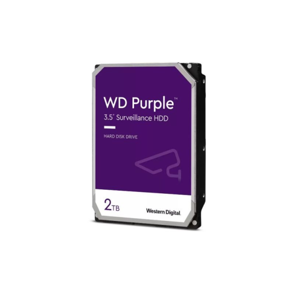 WD23PURZ Western Digital, Festplatte, 3,5 Zoll, SATA 6Gb/s, 2TB, 256MB Cache, 24x7, für Videoüberwachung optimiert-Beschreibung lesen
