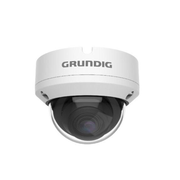 Grundig GU-CI-AC5617V, 5 MP Fixed Dome IP-Camera 2.8mm ICR IR LED WDR H.265+-Beschreibung lesen