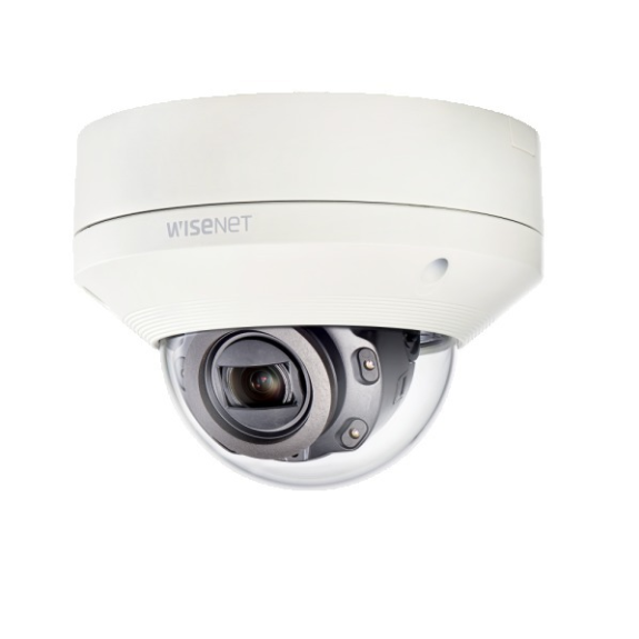 WiseNet XNV-6080R/RW, X series powered by Wisenet 5 network IR outdoor vandal dome camera with 32GB SD Card, pre-instal-Beschreibung lesen