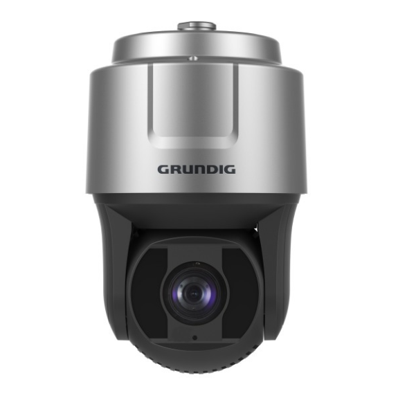 Grundig GD-CI-CT4747P, 4 MP PTZ Dome IP-Kamera 42x Zoom ICR IR LED WDR H.265+-Beschreibung lesen