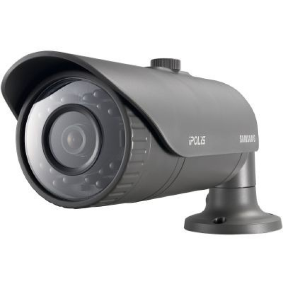 WiseNet SNO-6011R, IP Bullet Kamera, 1/2.8", 1920x1080, 60fps, 3.8mm, Tag/Nacht, IR, WDR, H.264/MJPEG, IP66, PoE-Beschreibung lesen