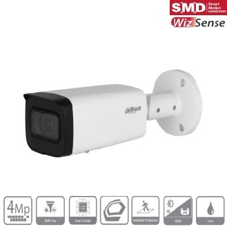IP Bullet Kamera IPC-HFW2441TP-ZS 4MP/WizSense/SMD Plus (2.0) 2,7 ~ 13,5 mm-Beschreibung lesen