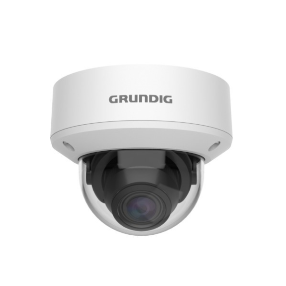 Grundig GU-CI-AC5637V, 5 MP Fixed Dome IP-Camera 2.8~12mm Motor Varifocal ICR IR LED WDR H.265+-Beschreibung lesen