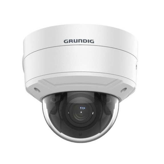 Grundig GD-CI-BP8637V, 8 MP Fixed Dome IP-Kamera 2,8~12mm Motor Vario ICR IR LED WDR H.265+ Grundig GD-CI-BP8637V, 8 MP Fixed Dome IP-Kamera 2,8~12mm Motor Vario ICR IR LED WDR H.265+-Beschreibung lesen