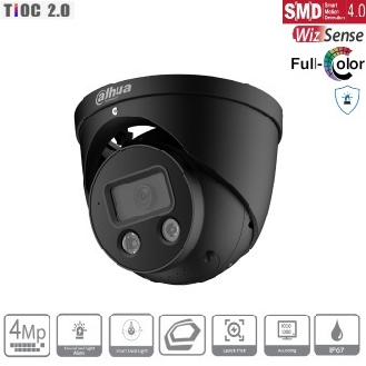 - IPC-HDW3449HP-AS-PV-0280B-S4-B - IP - Eyeball, - 4MP/Full-Color/WizSense/TIOC 2.0 - 2,8 mm fix Objektiv - H.265-Beschreibung lesen