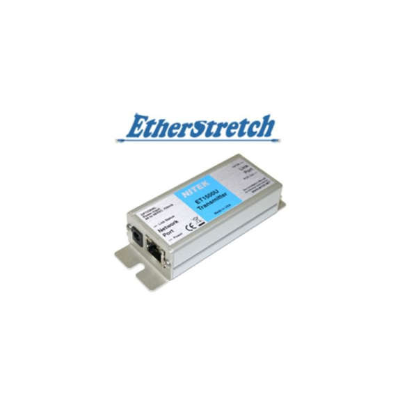 ET1500U Nitek, Ethernet, PoE Extender, UTP, für Etherstretch Switches, 1 Port, Erweiterung um 600m-Beschreibung lesen