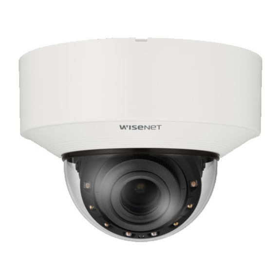 WiseNet XNV-C6083R/RW, X series powered by Wisenet 7 AI network IR outdoor vandal dome camera with 32GB SD Card, pre-in-Beschreibung lesen