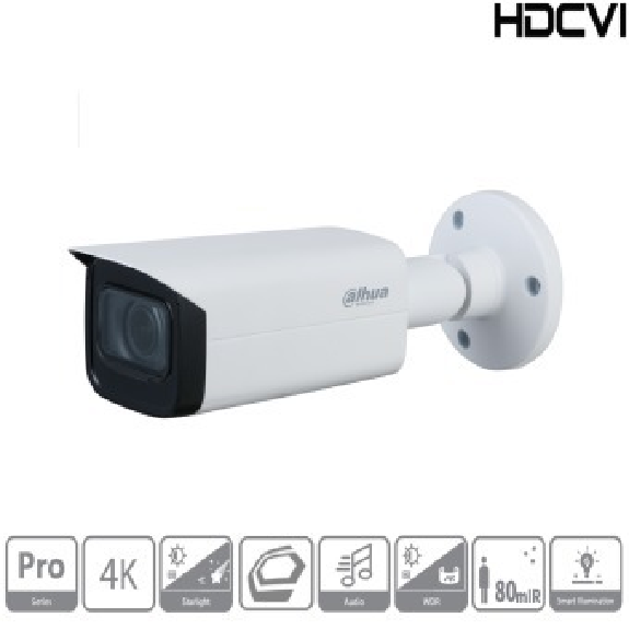 Cámara Bullet HDCVI 8MP con tecnología Starlight-Leer más