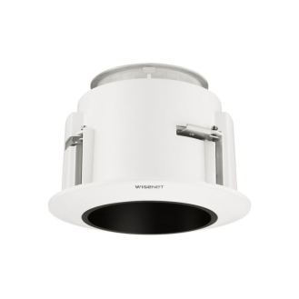SHP-1560FW , Deckeneinbaugehäuse für Hanwha Techwin PTZ Dome Kameras, weiß-Lire la description