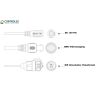 Dome-Kamera HDCVI HAC-HDBW2802RAP-Z-A 8MP/Starlight