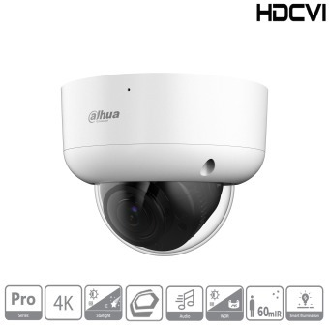 Dome-Kamera HDCVI HAC-HDBW2802RAP-Z-A 8MP/Starlight-Beschreibung lesen