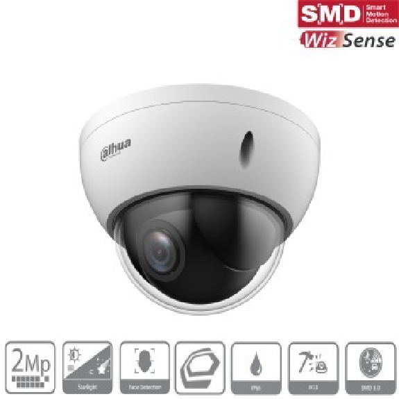 IP PTZ Kamera 2MP WizSense Starlight SD22204DB-GNY IP PTZ Kamera 2MP WizSense Starlight SD22204DB-GNY-Beschreibung lesen