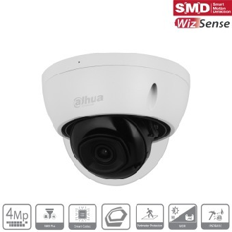 Dahua - IPC-HDBW2441EP-S-0280B - IP - Dome, - 4MP/WizSense/SMD Plus (2.0) - 2,8 mm fix Objektiv - H.265/H.264/MJPEG(Sek-Beschreibung lesen