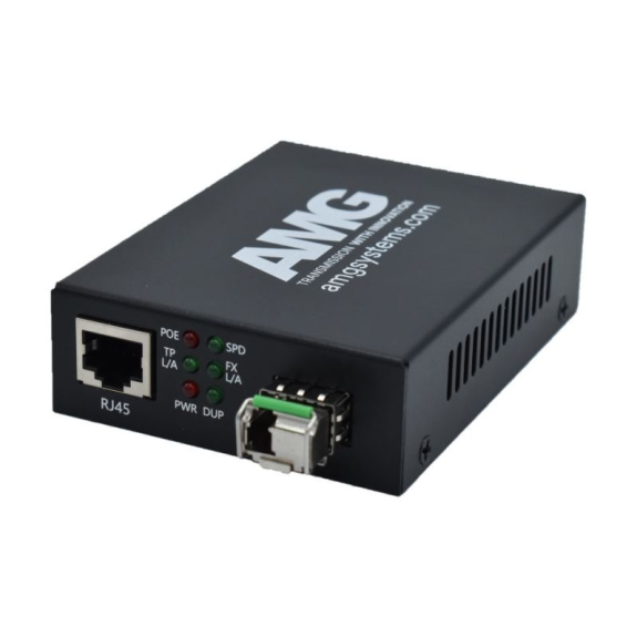 AMG210M-1GAT-1SS1B-P30 AMG Systems, POE Medienkonverter, für 0 GradC bis 50 Grad, 1 x 1GBT RJ45, 1 x GFX, SM, 1 Faser, AMG210M-1GAT-1SS1B-P30 AMG Systems, POE Medienkonverter, für 0 GradC bis 50 Grad, 1 x 1GBT RJ45, 1 x GFX, SM, 1 Faser,-Beschreibung lesen